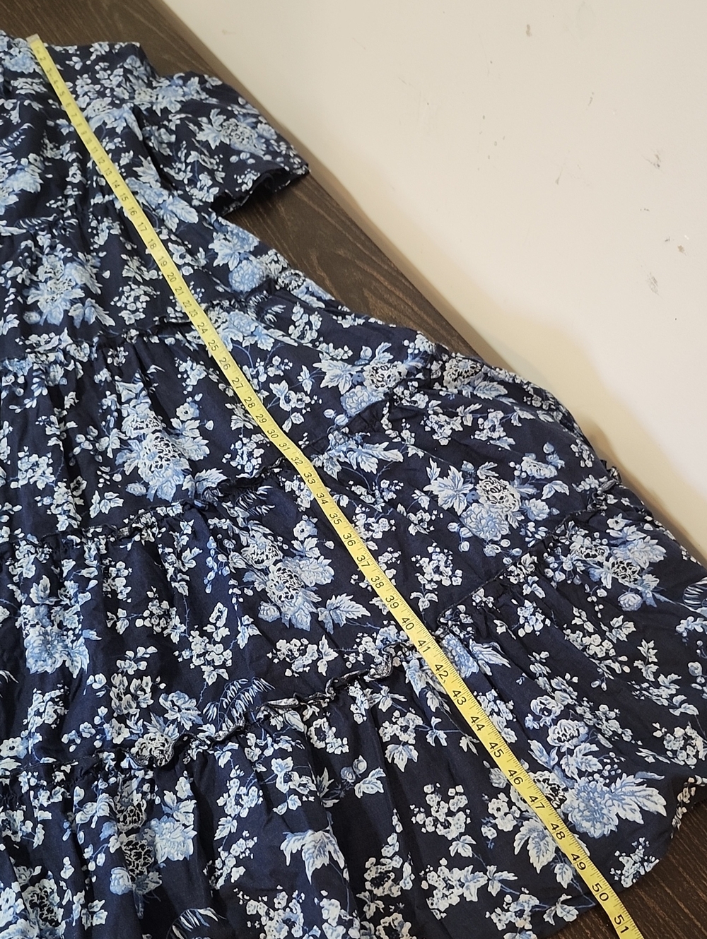 Tuckernuck Twilight Garden Jenna Floral Dress Size Medium Linen Cotton - Picture 8 of 14
